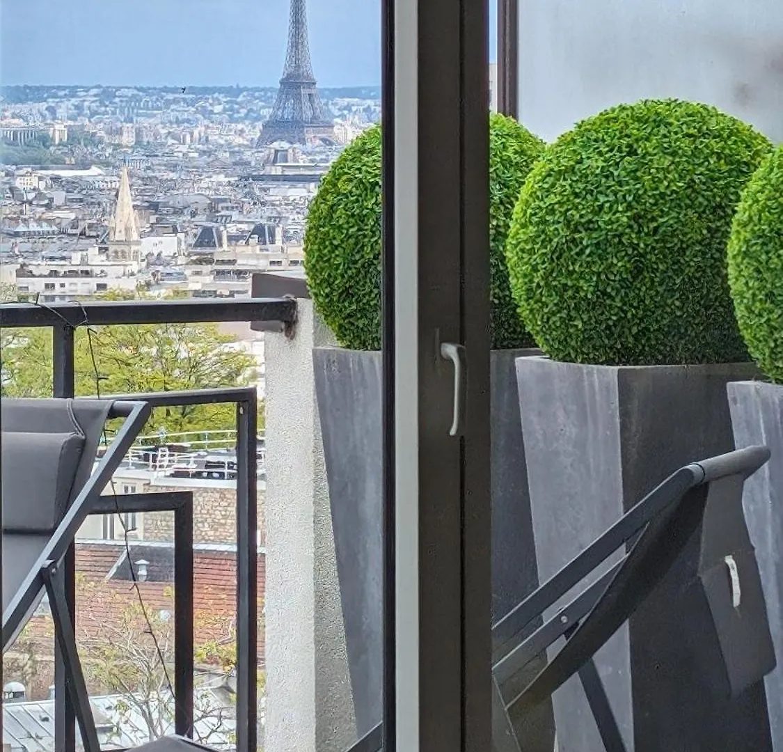 Appartement D\'Exception Paris 20Eme, Terrasse De 45M2, Vue Sur La Tour Eiffel contacts